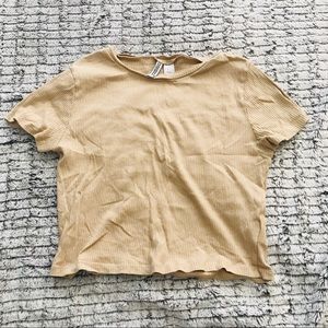 Tan crop top🦋